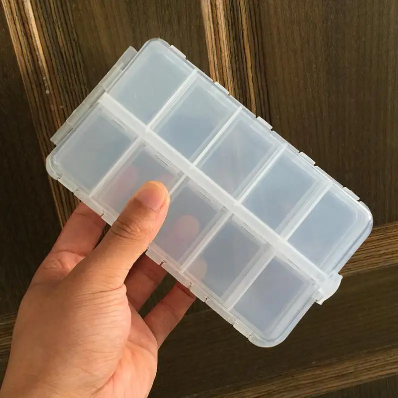 Пластиковый ящик для рыболовных снастей 20 отделений 16 5x10x4 см|Коробки рыболовной