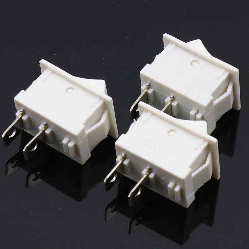 10 шт.лот 10*15 мм белый 2PIN SPST вклвыкл G134 кулисный переключатель лодки 3а250В Приборная панель автомобиля грузовик RV ATV Home (art.: 7a3d9e9da) - 7a3d9e9da