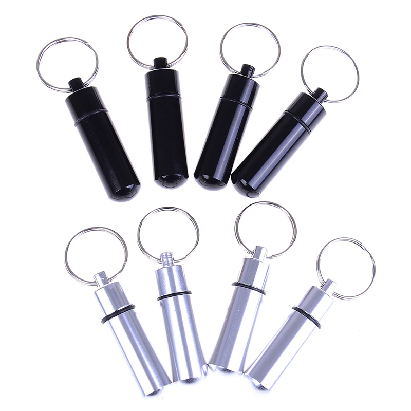 4 шт. новый высококачественный портативный водонепроницаемый мини алюминиевый