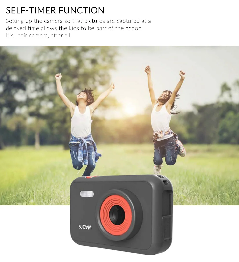 Оригинальная SJCAM детская забавная камера lcd 2,0 1080P HD камера USB2.0 видео рекордер детский фотоаппарат