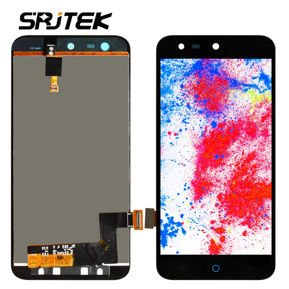 Srjtek 100% тестирование для ZTE Blade X5/D3 T630 ЖК дисплей панель + сенсорный экран