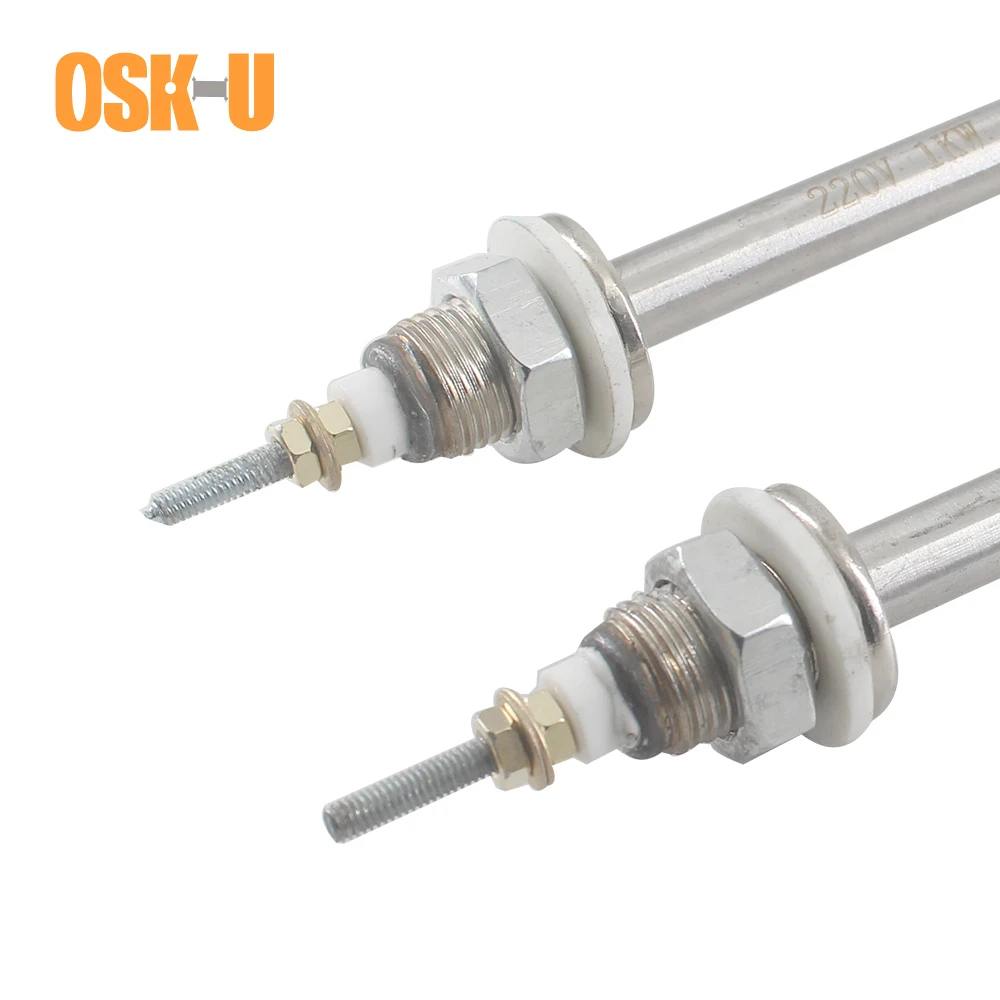 m16 thread u shape heating element 220v stainless steel single u type heating tube for kitchen appliance 1kw1 5kw2kw3kw4kw free global shipping