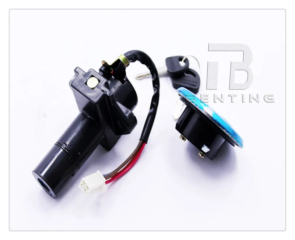 

Motorcycle Aluminum Gas Cap Lock Ignition Lock with 2 Keys For SUZUKI GN250 GN 250