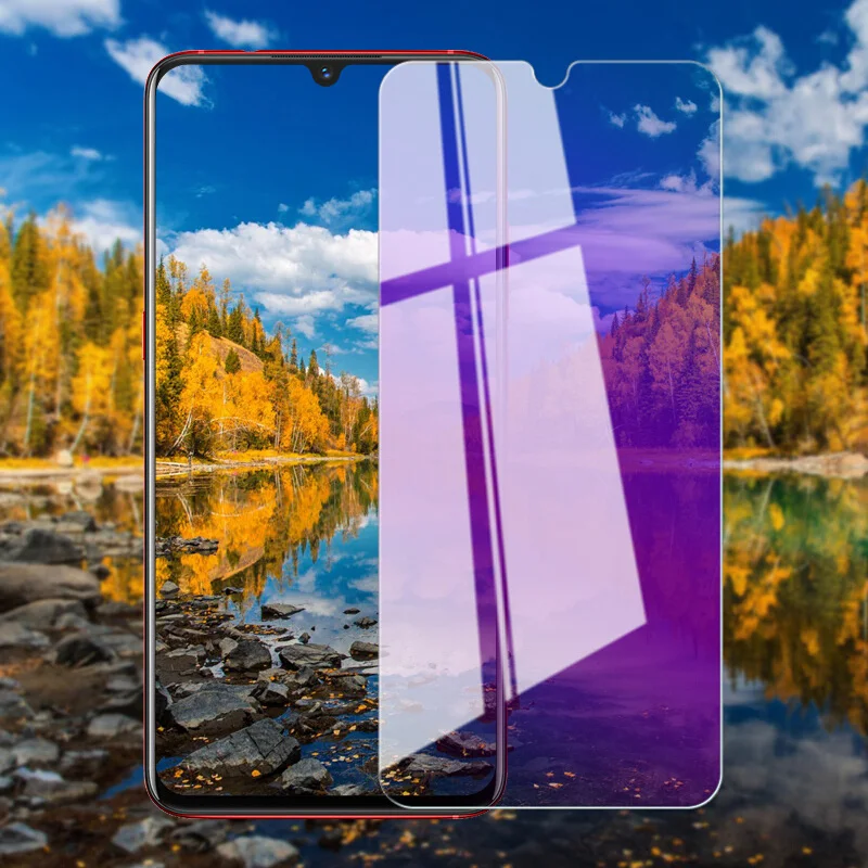 Микроданные для VIVO X23 X21 X20 Y79 Y75 Y83 анти синий луч закаленное стекло Полный экран
