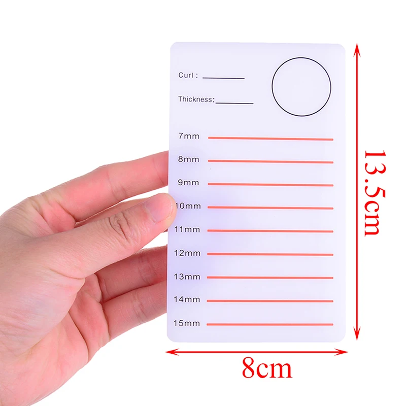 

Composite Plastic Board Adhesive Glue Lashes Holder New Glue Holder Acrylic Lash Pallet Tile Palette Eyelash Extensions Tool