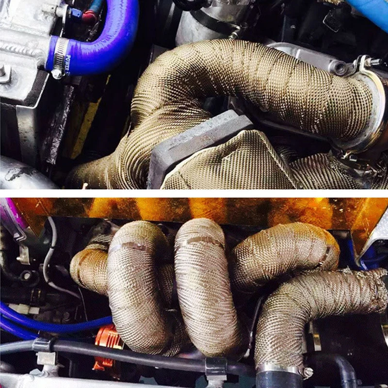 15 м Автомобильная теплоизоляционная ткань из базальтового волокна выхлопная