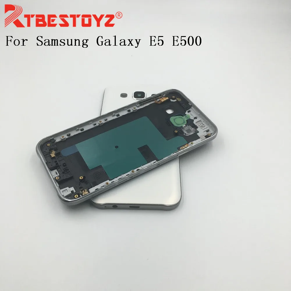 Чехол RTBESTOYZ для аккумулятора Samsung Galaxy E5 E500 E500F E500H металлический материал крышка