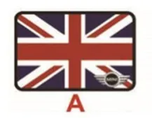 unionjack Non-slip автомобильные подушки с принтом флага Великобритании "Юнион Джек автомобильный резиновый чехол для мобильного телефона, проданы нащего завода, подставной коврик для mini cooper, countryman, R60 F55 и т. д. стайлинга автомобилей внутренняя отделка - Название цвета: unionjack
