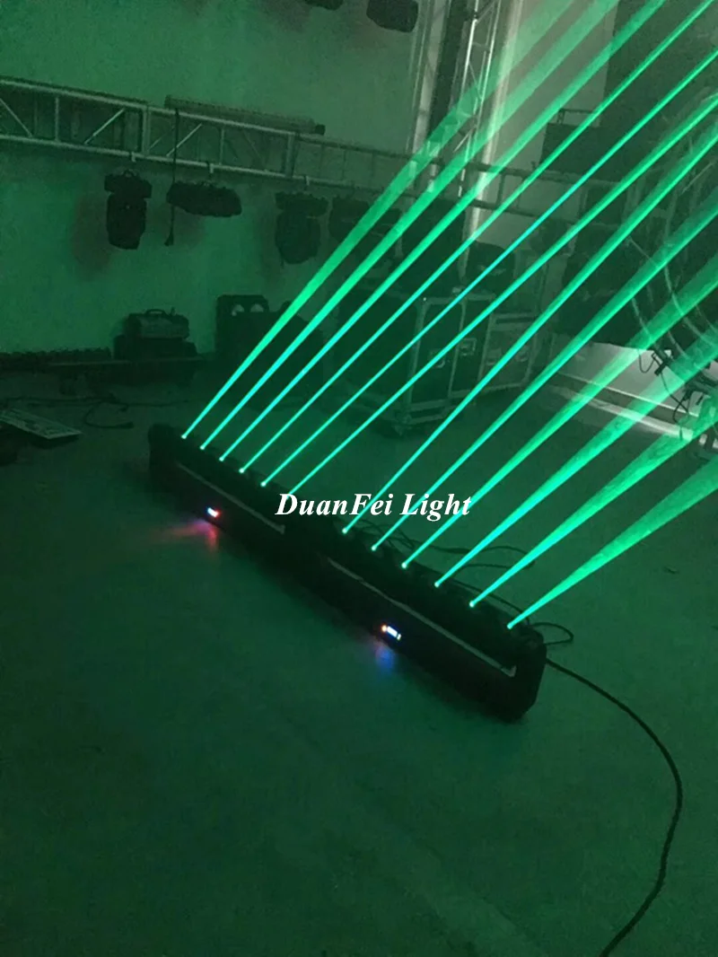 Лазерный светильник RGB с 6 движущейся головкой 3 в 1|Эффект освещения сцены| |