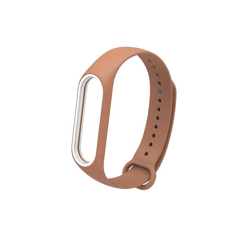 Brown Браслет Correa mi Band 3/4, металлический браслет без винтов, браслеты из нержавеющей стали для Xiaomi mi Band 4 Pulseira mi band 3, браслеты - Цвет ремешка: Brown