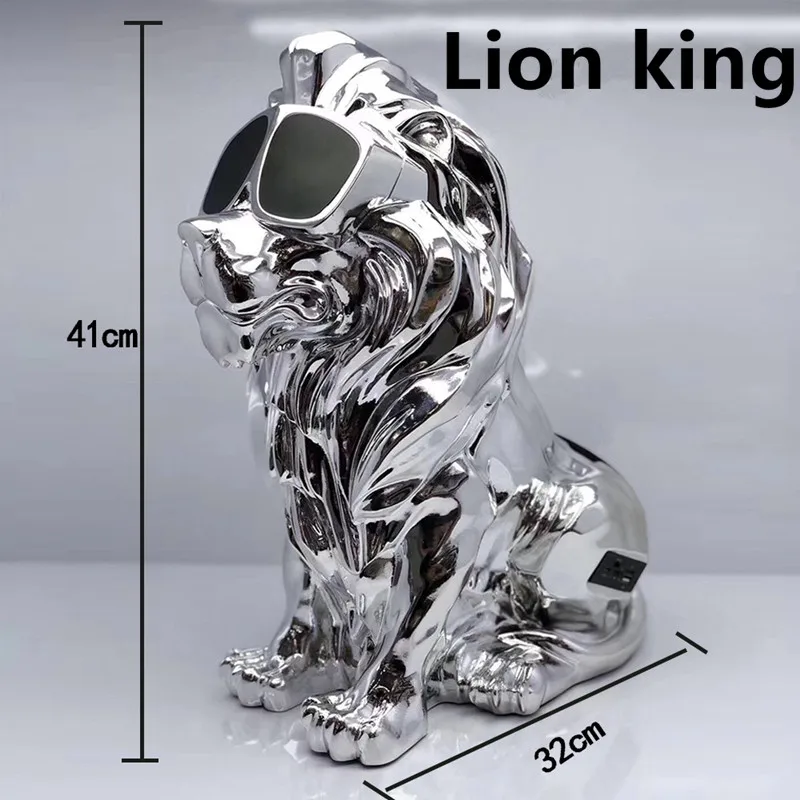 Lion King Bluetooth динамик беспроводной стерео Бас Бумбокс Открытый водонепроницаемый