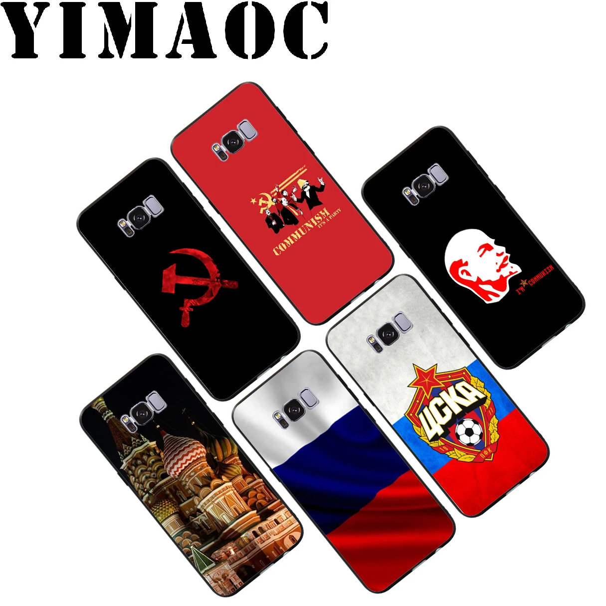 Мягкий чехол YIMAOC для Samsung Galaxy S10 S10e S9 S8 A6 Plus S7 S6 Edge A7 A5 A3 J6 Note 9 8 |