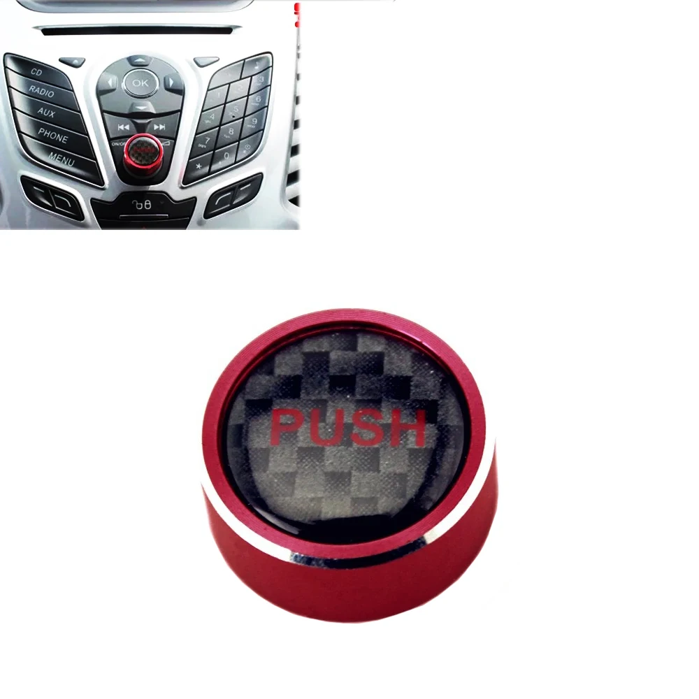 Новая крышка кнопки управления аудио для Ford Focus MK3 2011 2012 2013 2014 2015 Kuga Escape Ecosport 2015|audio
