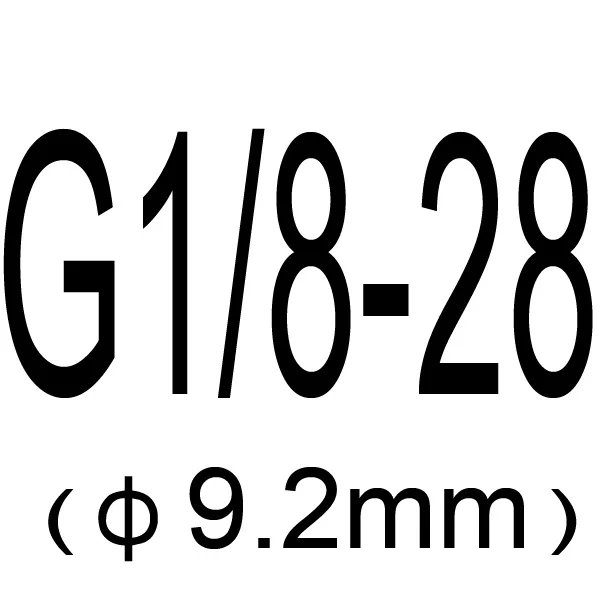 9.2mm Твердосплавное растягивающее сверло G1/16, G1/8 G1/4 G3/8 G1/2 G3/4 твердосплавное сверло с круглой формой - Цвет: 9.2mm