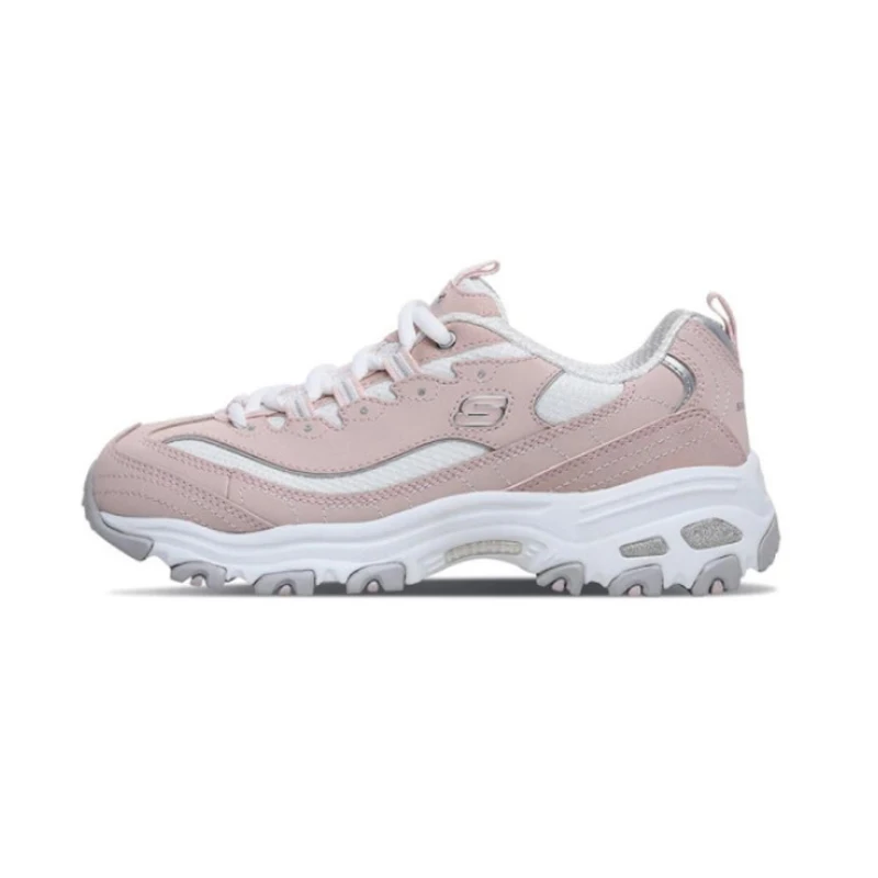 Skechers D'lites/Повседневная обувь; женская модная обувь на платформе; коллекция года; женская обувь на толстом каблуке; обувь на шнуровке; zapatos mujer; 11930-BBK - Цвет: 11930-LPKW