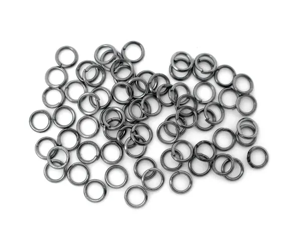 Кольца из сплава DoreenBeads круглые диаметр 5 мм (2/8 дюйма) 500 шт. | Украшения и