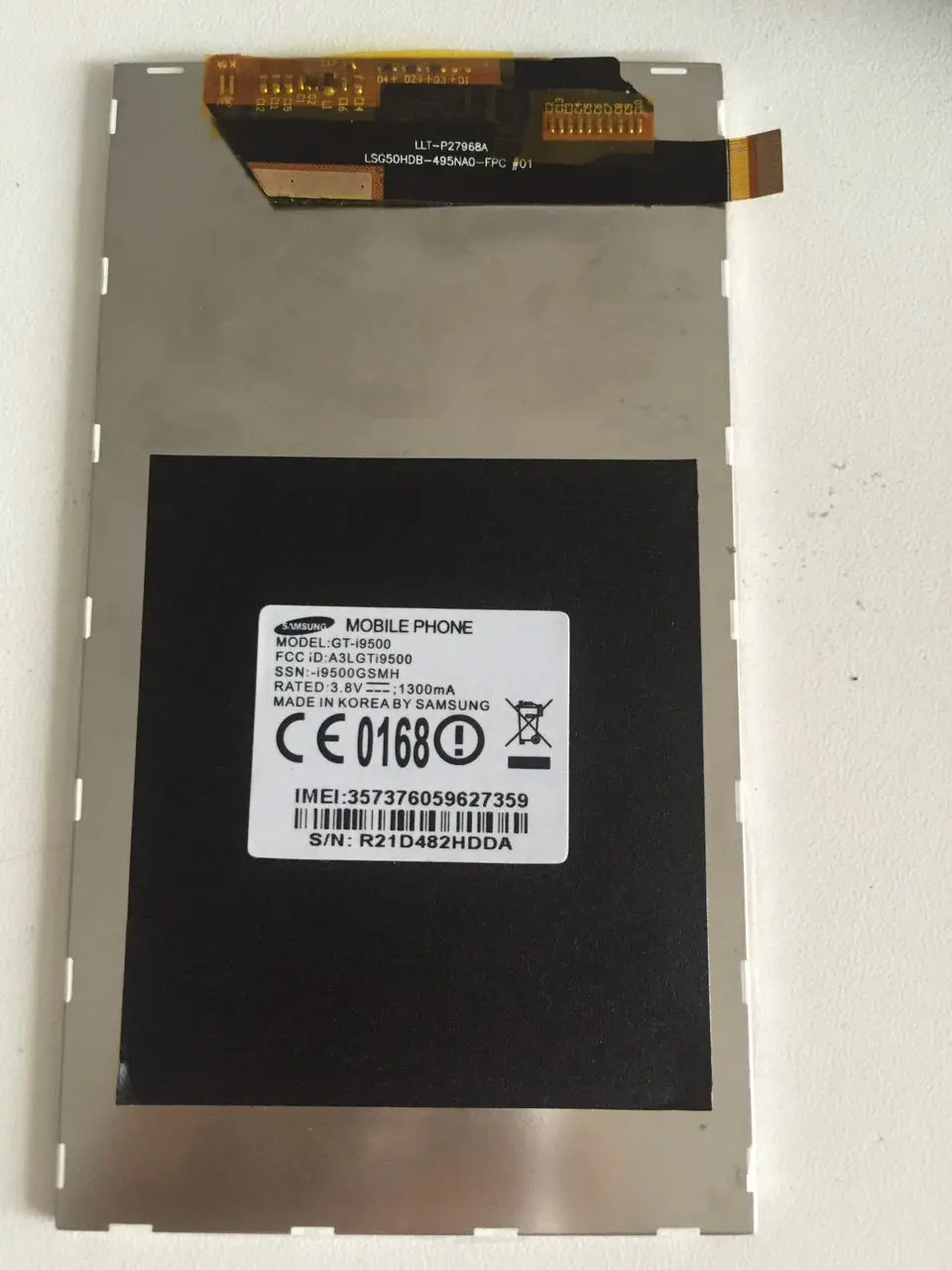 ZHIZU ЖК дисплей LLT P27968A LSG50HDB 495NAO FPC I9868 4.8QHD ZES Стекло экрана для Китая клон I9500 s4 B9502|s4