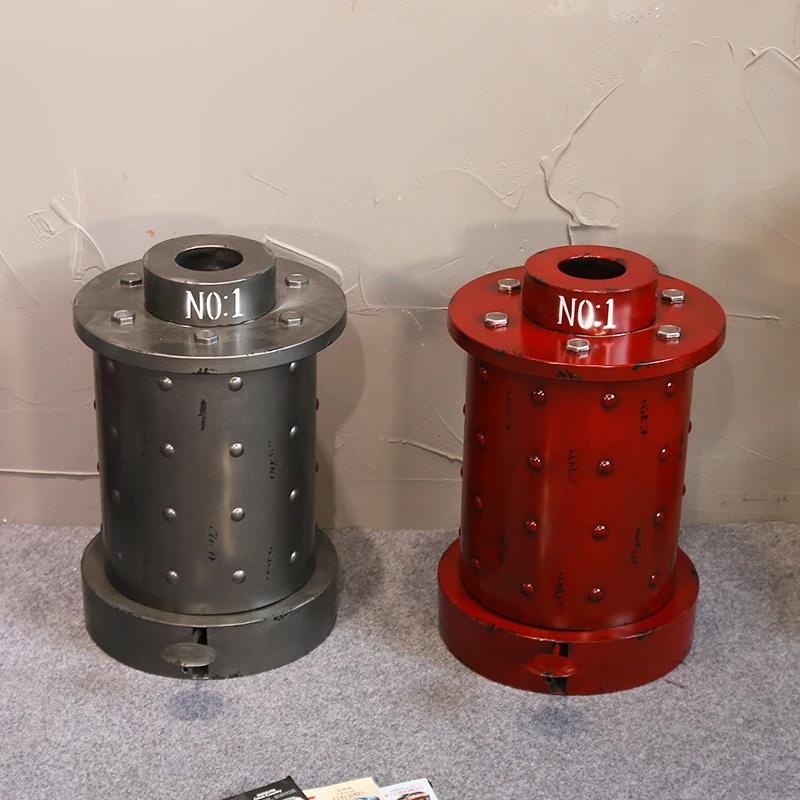 Креативная Ретро кованого железа гидрант для езды на велосипеде корзина мусора