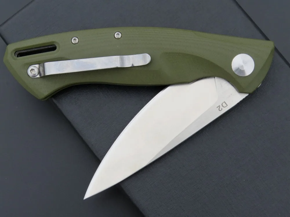 Eafengrow EF26 58-60HRC D2 лезвие G10 Ручка EDC Складной нож инструмент для выживания кемпинга охотничий карманный нож Тактический Открытый инструмент