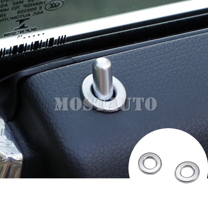 Для Benz E Class Coupe W207 C207 Внутренний дверной замок шпильки крышка 2009 2016 2 шт.