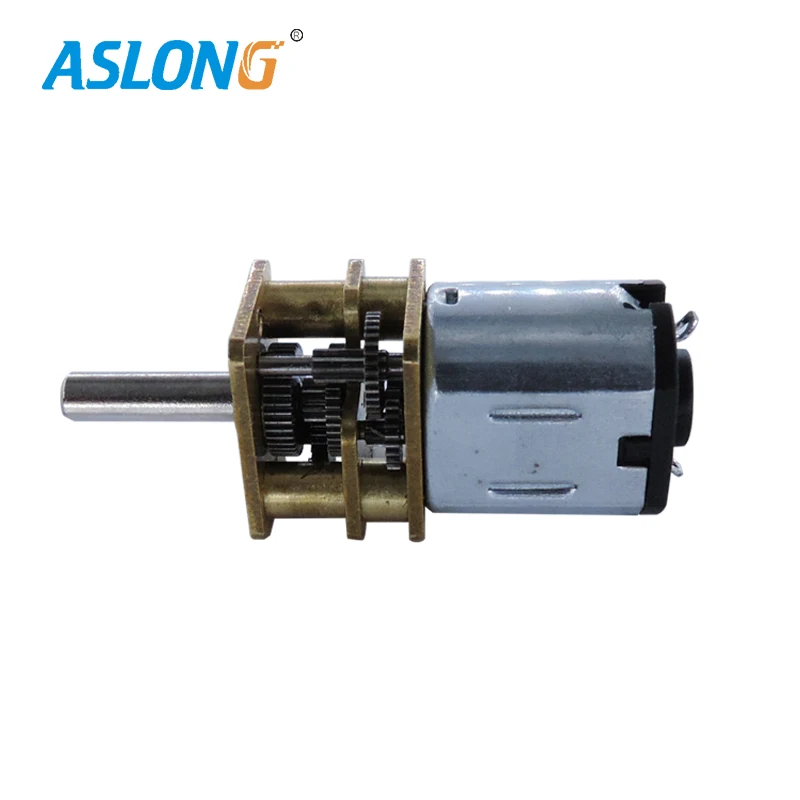 

6V dc gear box motor Mini Motor n10 DC Electric Motor For Bicycle from 1280R to 55rpm dc motor 6v with metal reducer 5pcs/bag