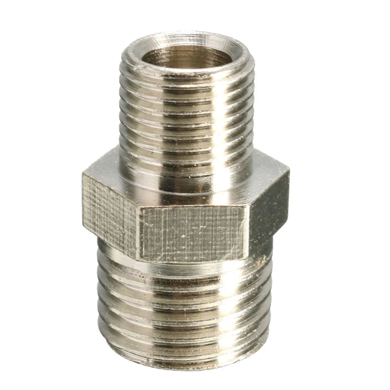 1x мужской Аэрограф шланг 1/4 ''BSP штекер до 1/8'' BSP адаптер фитинг разъем для мини воздушного компрессора