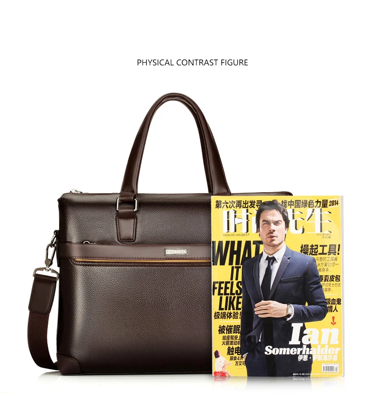 Bolso hombre maleta lawire sac deluxe sacoche homme кожаный портфель почтальон lo mas vendido Бизнес Офисные сумки для ноутбука для мужчин