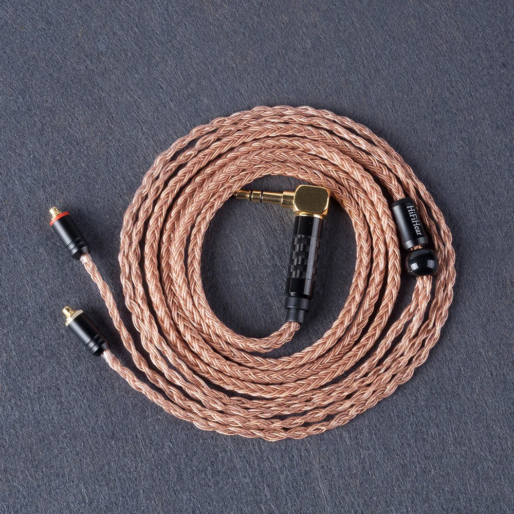 2019 HIFIHESR 16 основной импорт монокристаллической Медь балансный кабель 2 5/3 5 мм с