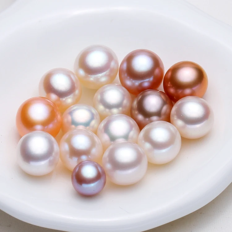 Настоящий жемчуг класса ААА пресноводный высокой яркости роскошный бусина