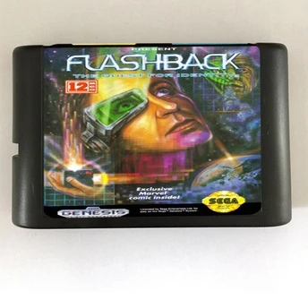 Высокое качество 16 бит sega MD игровой картридж для системы Megadrive Genesis- Flashback