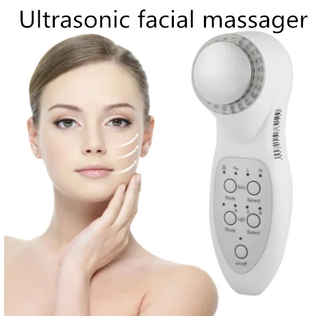 RF & EMS радио Электропорация ручка для красоты лица светодиодный фотон