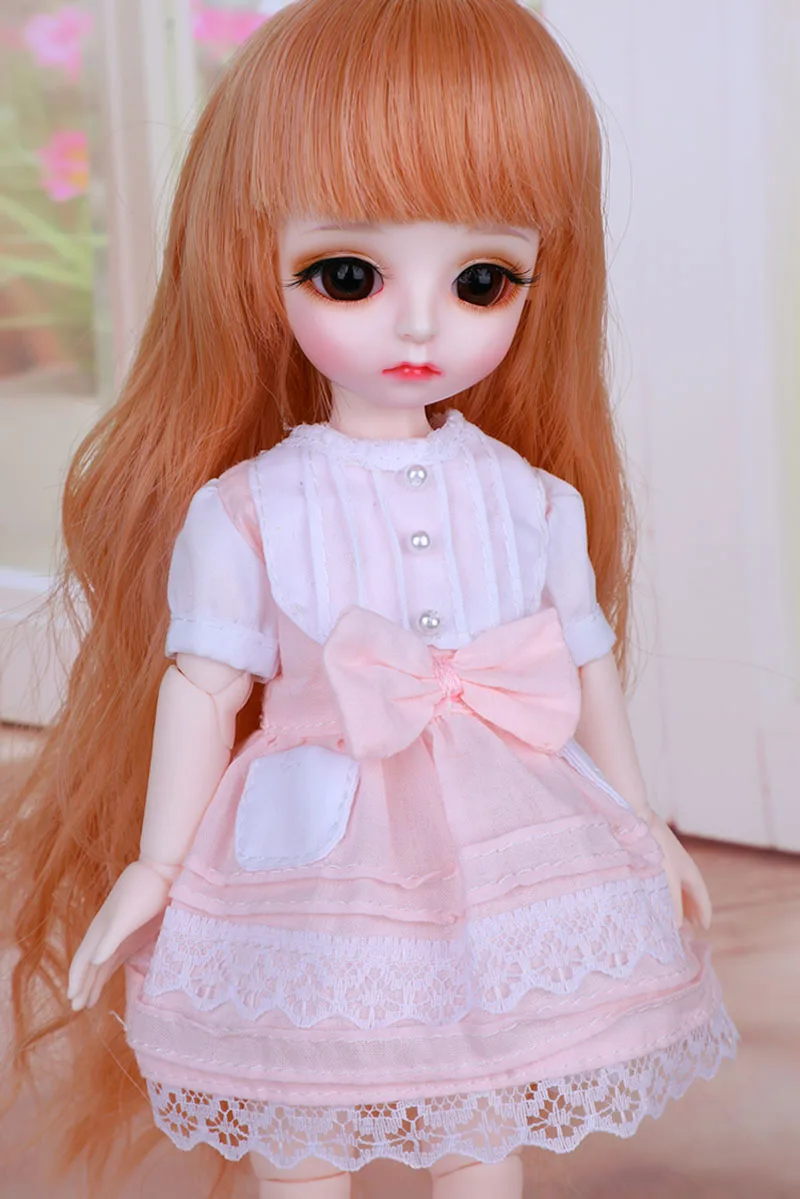1/3 1/4 1/6 1/8 BJD SD кукла одежда платье Кукла милое розовое для игрушек кукла|Куклы| |