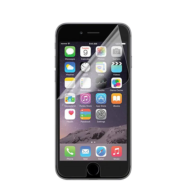 5 шт. матового пластика мягкая защитная пленка для iPhone 7 8 Plus X 5S SE 6 6S 12 11 Pro XR XS Max