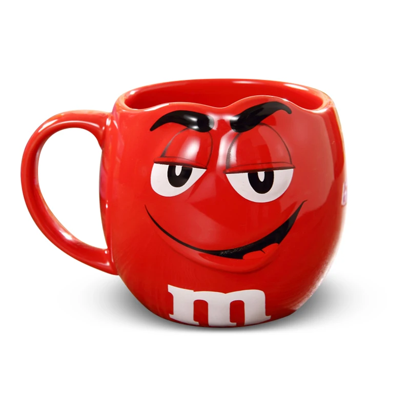 2017 Милая кружка M &amp M's MM в виде бобов кафе овсянка кружки для питья керамические