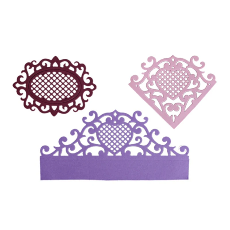 3 шт. угловая бирка для резки металла трафареты DIY скрапбукинга фотоальбом