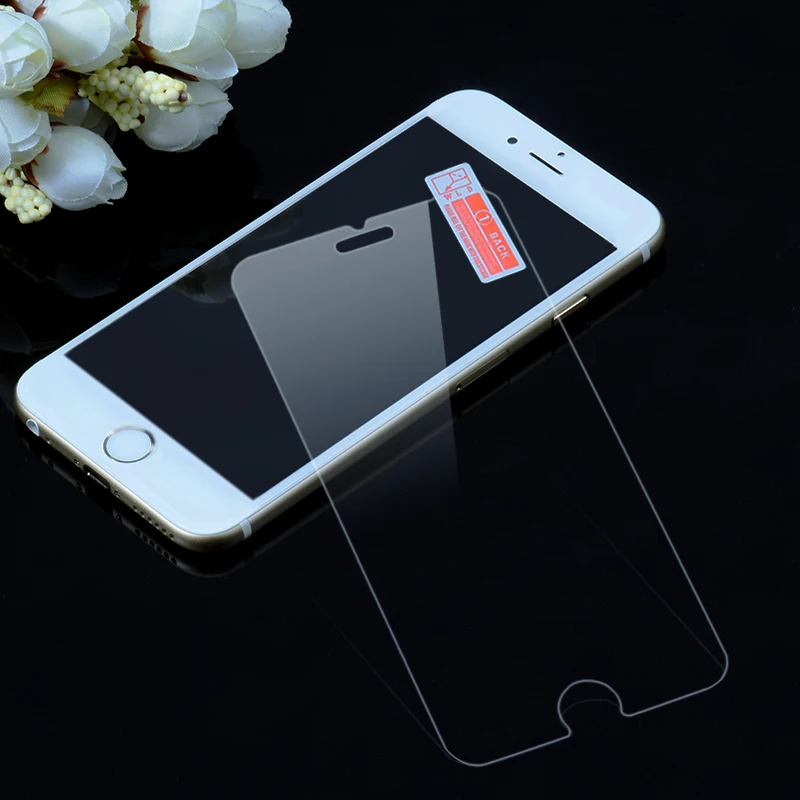 2.5D 9H защита экрана закаленное стекло для iphone 5 5S 6 6S 7 8 SE на Flim X | Мобильные телефоны