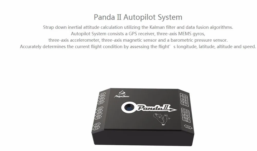 Система автопилота FeiYu Panda2 panda 2, дальнего радиуса действия, система управления полетом UAV, 198 waypoints экранная индикация GPS Panda II RTH FPV Combo