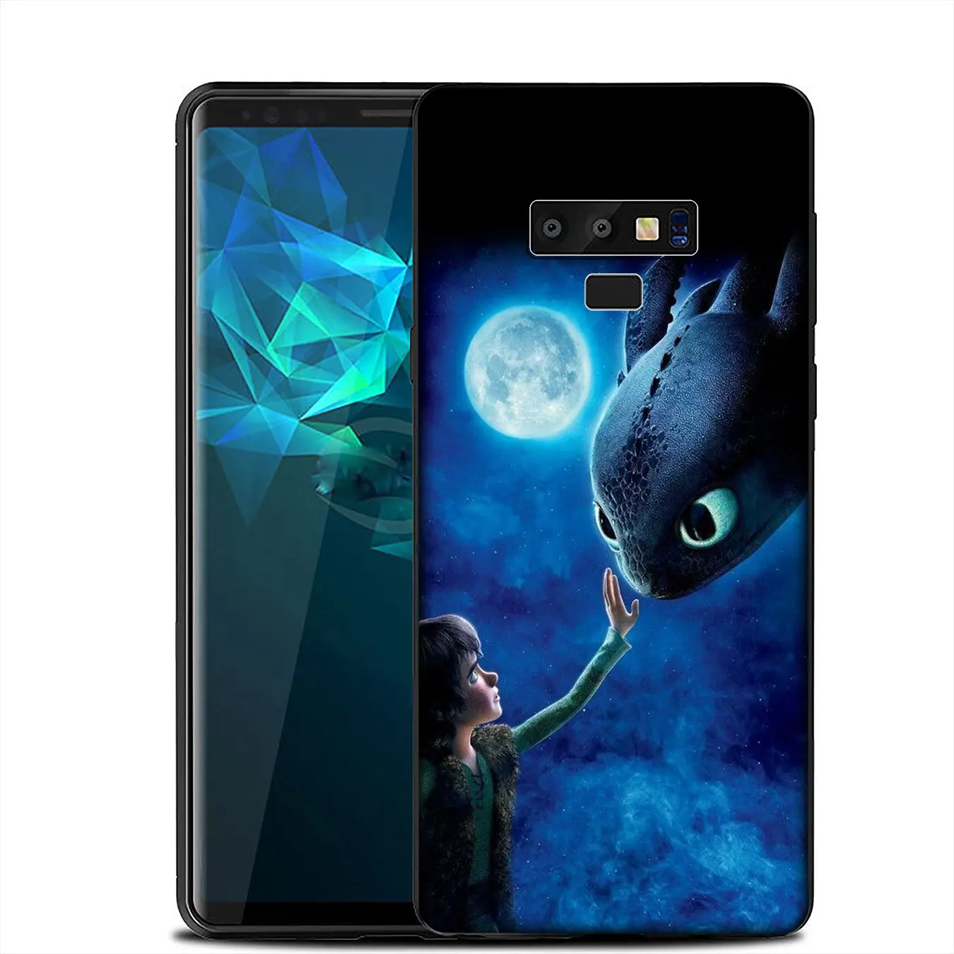 IYICAO toothless How To Train Your Dragon Soft Case for Samsung Galaxy A6 A9 A8 A7 2018 A3 A5 2016 2017 Note 9 8 10 Plus Lite |