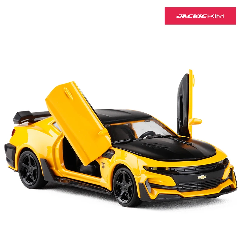 1:32 литая модель автомобиля из сплава Camaro со звуком и подсветкой Детская