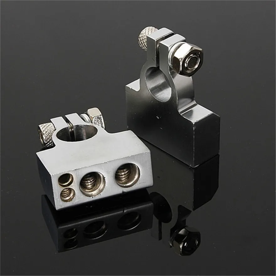 Новинка 2 шт. клеммы для автомобильного аккумулятора 2/4/8/10 AWG положительные