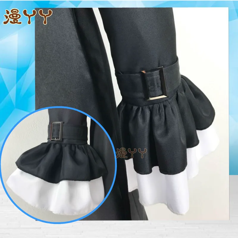 Ryunosuke Akutagawa Cos Bungou Stray Dogs Аниме Косплей унисекс Мужской Женский ветровка для косплея костюм