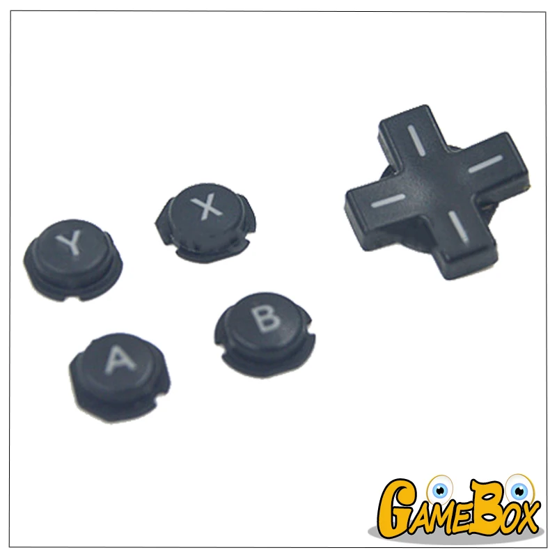 1 Набор/5 шт. оригинальная ABXY D Pads Кнопка направления для 3DS LL/XL кросс кнопки ключ 3dsll