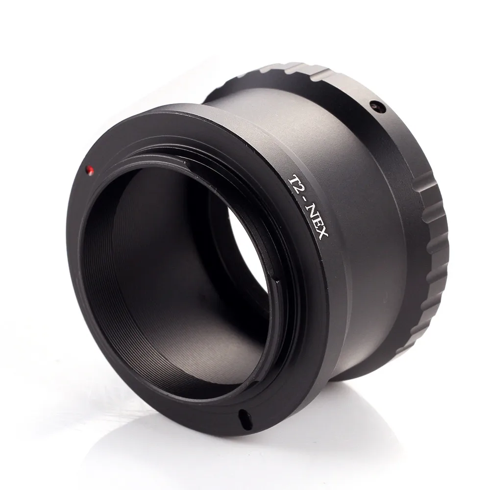 

Lightdow T2-NEX T Mount Lens Adapter Ring for Sony NEX E-Mount cameras NEX-5R/5N/5C ,NEX 3,NEX6 A6000,A7,A7R,A7M2,A7R2,A6300
