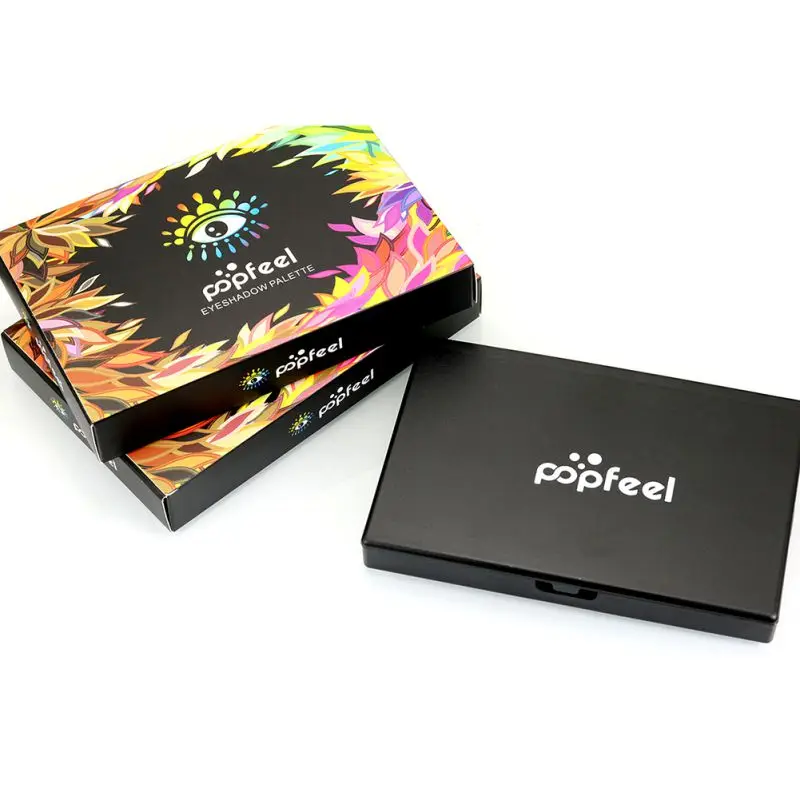 Popfeel вечерние косметические Блестки для макияжа глаз цвет водонепроницаемый мерцающий палитра теней для век