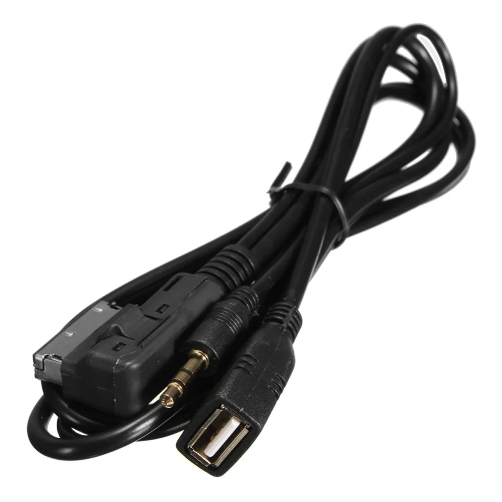 Музыкальный интерфейс MDI AMI MMI USB + Кабель зарядного устройства AUX для Audi /A6L / A8L Q7 A3 A4L