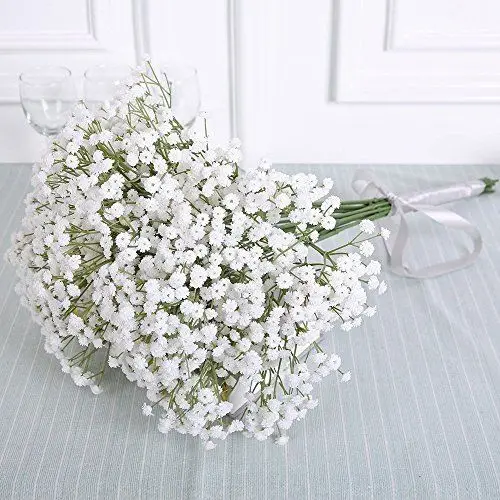 10 шт. Детские Искусственные Шелковые Растения|baby breath|gypsophila artificialsilk plants |
