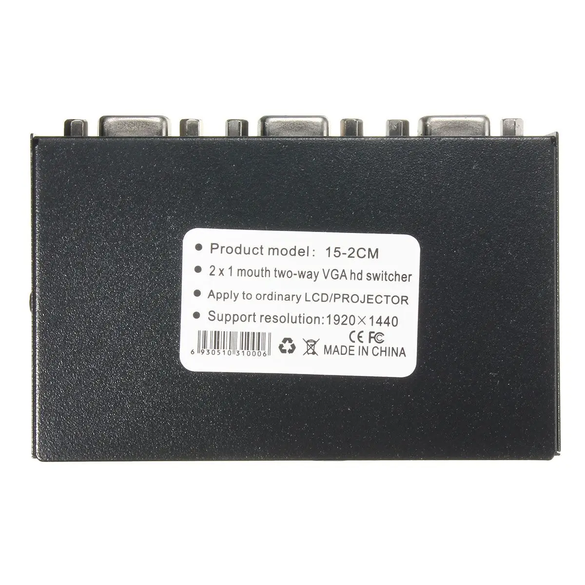 Оригинальный Универсальный концентратор с 2 портами USB 0 KVM SVGA VGA адаптер для