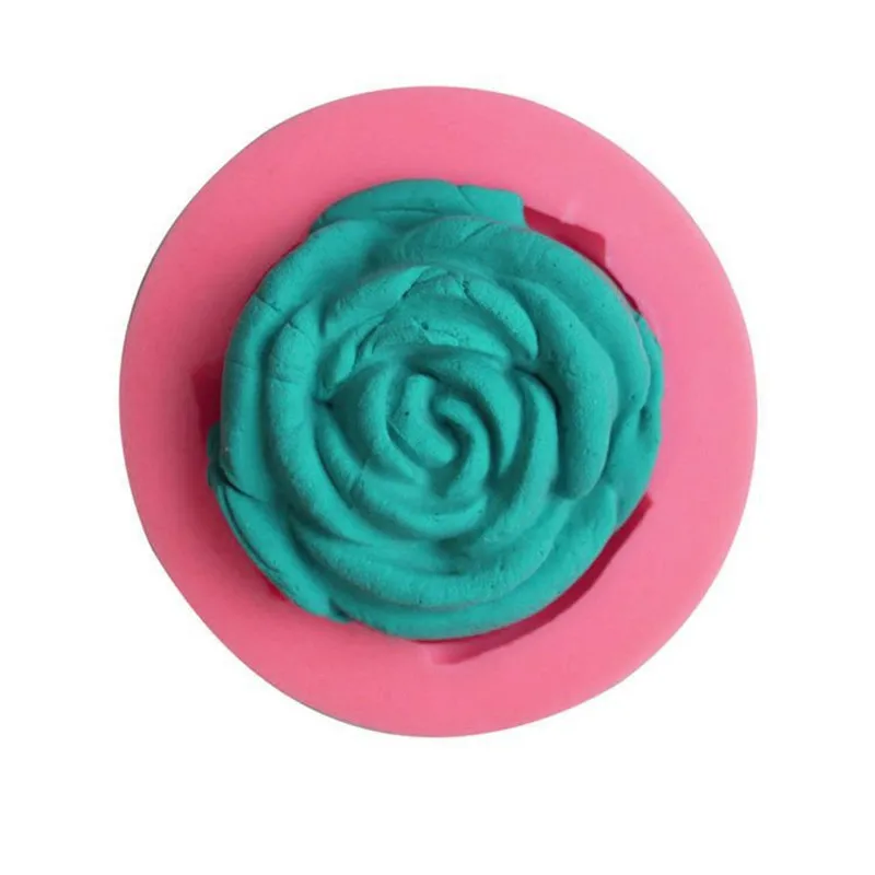 

3D Roses Shape Cake Mold Soap Candy Chocolate Ice Cake Molds Embossed Fondant Silicone Mould DIY Cake Decoration Bakeware Tools