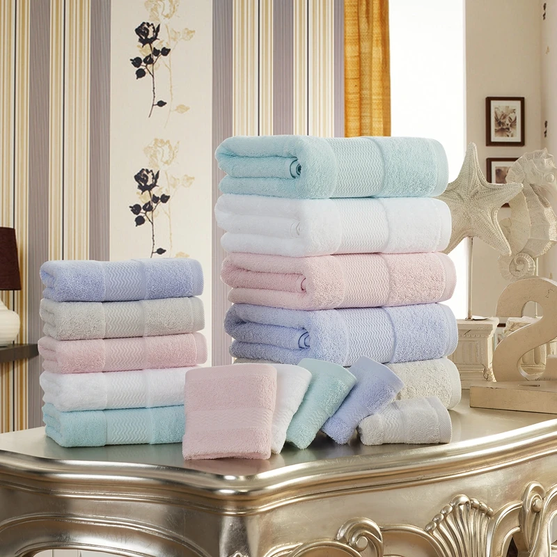 2 шт./лот набор полотенец 100% Египетский Cotton TJ 5049|towel set|lot toweltowel lot |