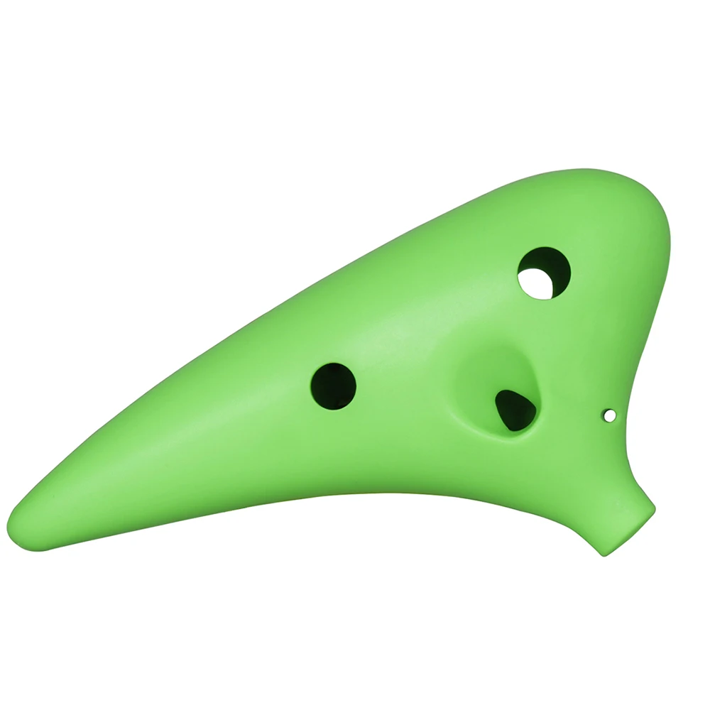12 отверстий Alto C Ocarina сосуд флейта ABS материал форма сладкого картофеля с 2